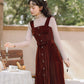 Corduroy Button Up Midi Dress (5 Colors)
