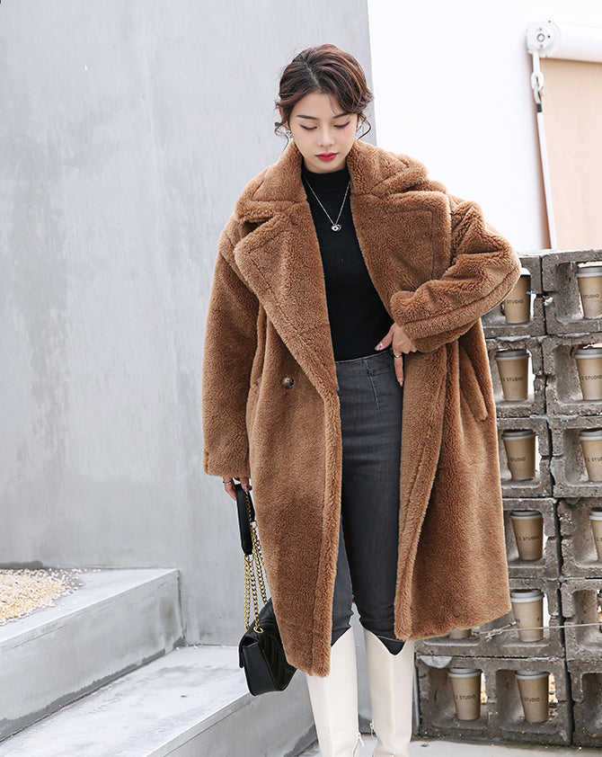 Cozy Teddy Wool Coat (12 Colors)