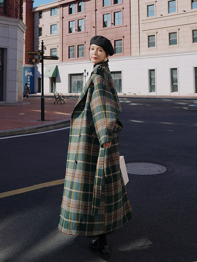 Forest Plaid Coat (2 Colors)