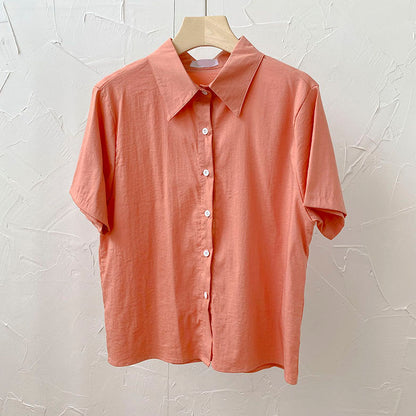 Candy Button Up Shirt (5 Colors)