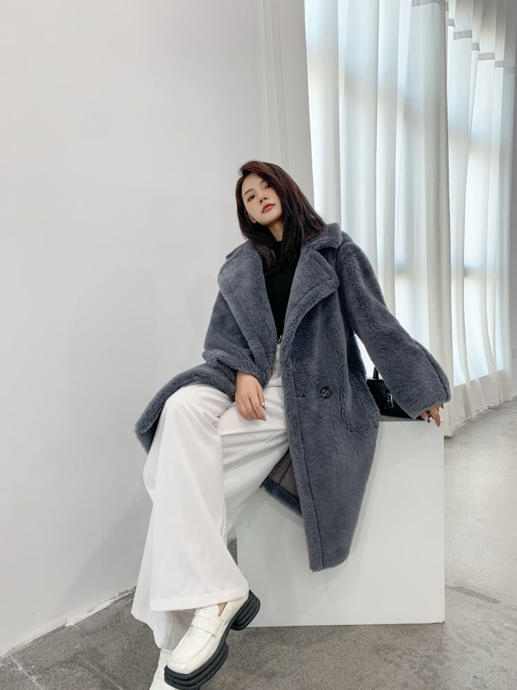 Cozy Teddy Wool Coat (12 Colors)