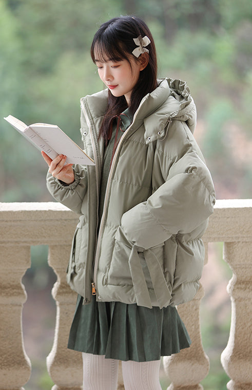 Marshmallow Sweetness Puffy Jacket (5 Colors)