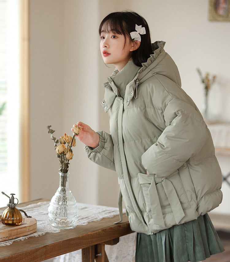 Marshmallow Sweetness Puffy Jacket (5 Colors)