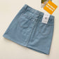 Spring Denim Mini Skirt (5 Colors)