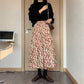 Rose Corduroy Tiered Midi Skirt (3 Colors)