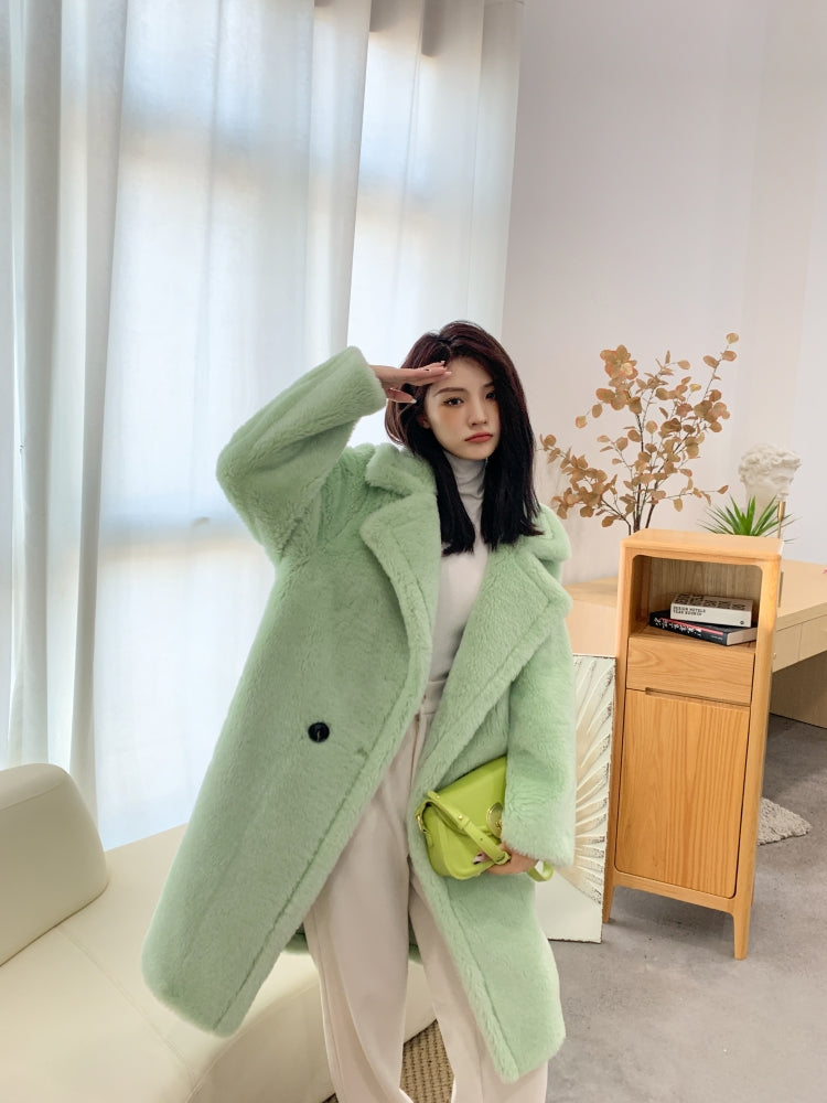 Cozy Teddy Wool Coat (12 Colors)