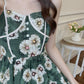 Daisy Cottage Cami Dress (Green)