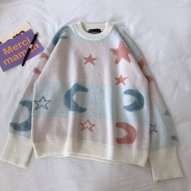 Moon & Star Sweater (3 Colors)