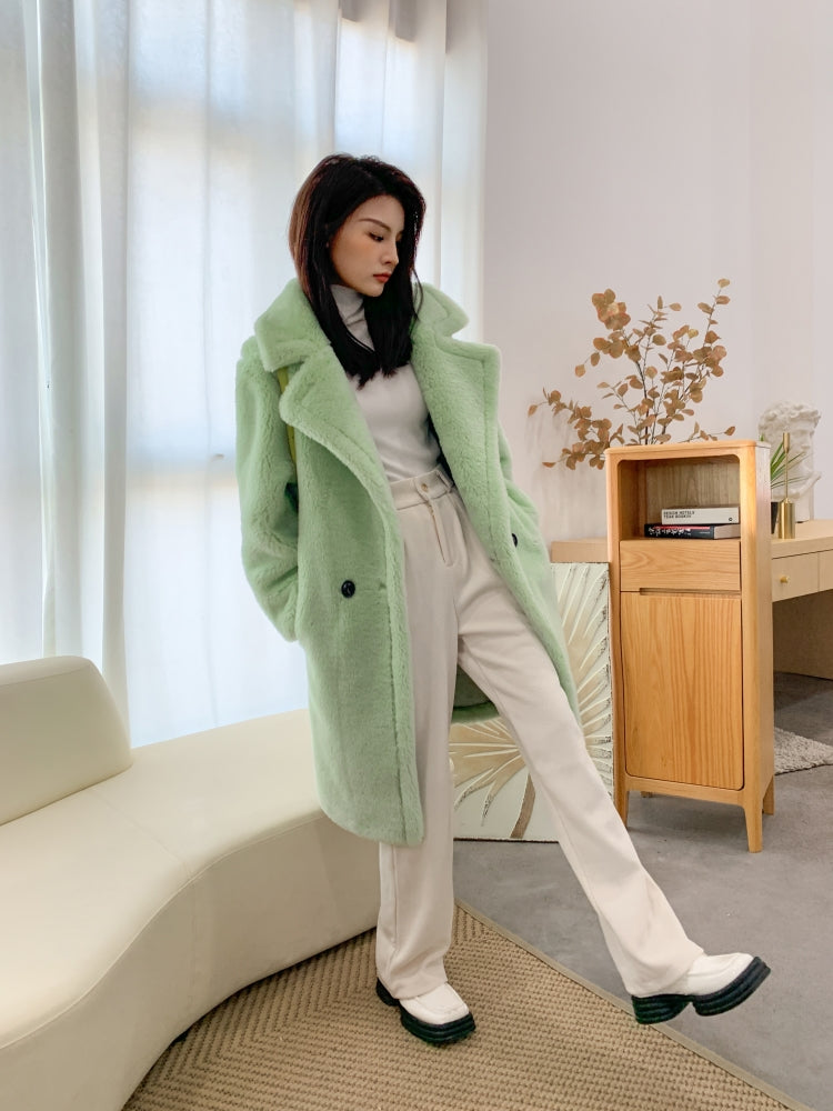 Cozy Teddy Wool Coat (12 Colors)