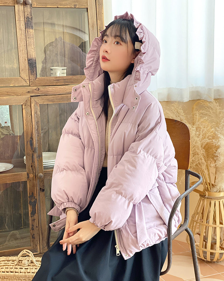 Marshmallow Sweetness Puffy Jacket (5 Colors)