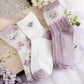 Bunny Mesh Sock Set (Purple)