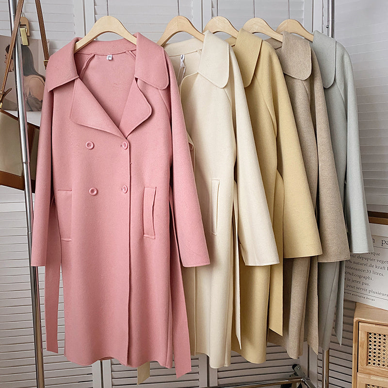 Creamy Button Coat (5 Colors)
