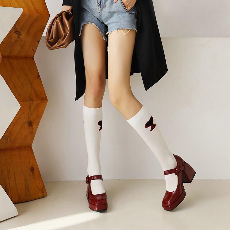 Classy Mary Jane Block Heels (3 Colors)