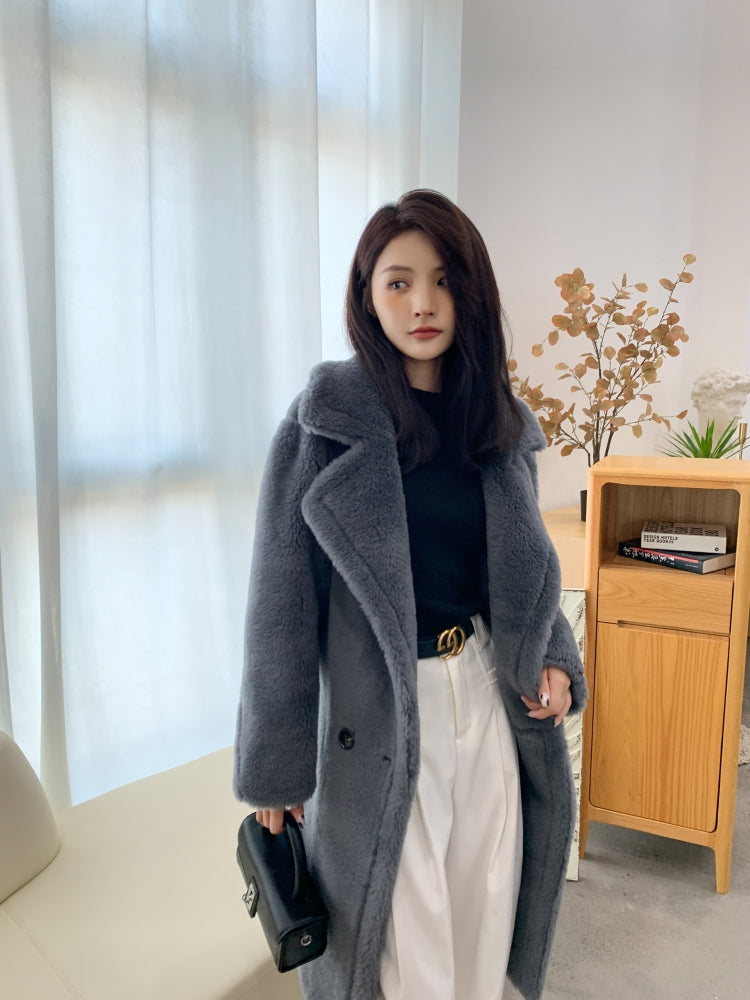 Cozy Teddy Wool Coat (12 Colors)