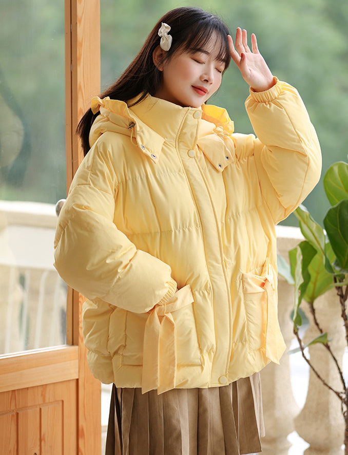 Marshmallow Sweetness Puffy Jacket (5 Colors)