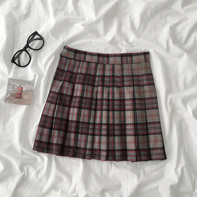 Fall Plaid Tennis Skirt (3 Colors)