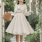 Garden Fairy Petticoat Dress (Cream)