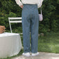 Retro Amethyst Floral Pocket Jeans (Medium Denim)