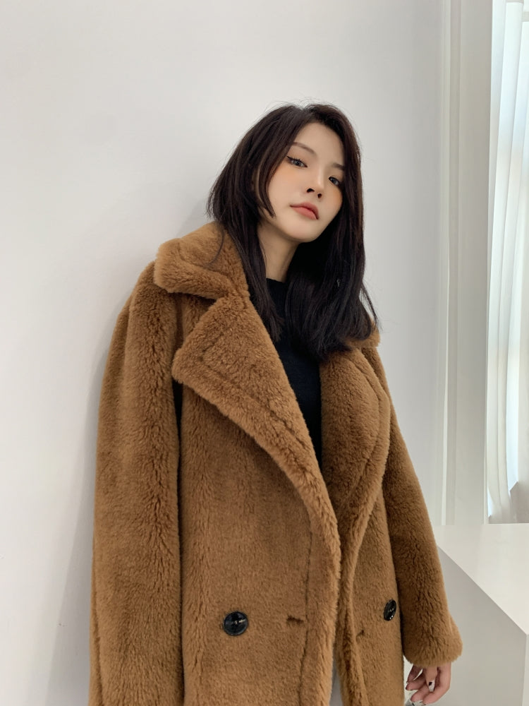 Cozy Teddy Wool Coat (12 Colors)