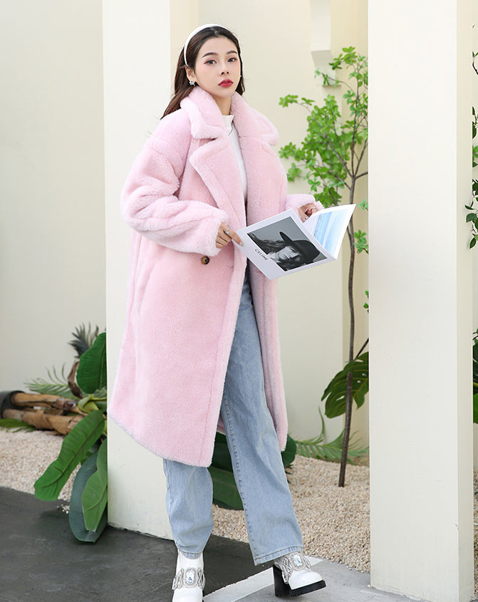 Cozy Teddy Wool Coat (12 Colors)