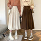Corduroy Suede Midi Skirt (5 Colors)