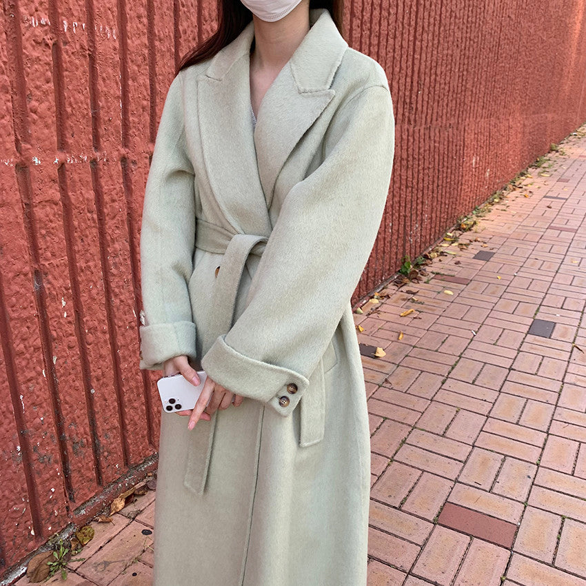 Cuffed Sleeve Coat (3 Colors)