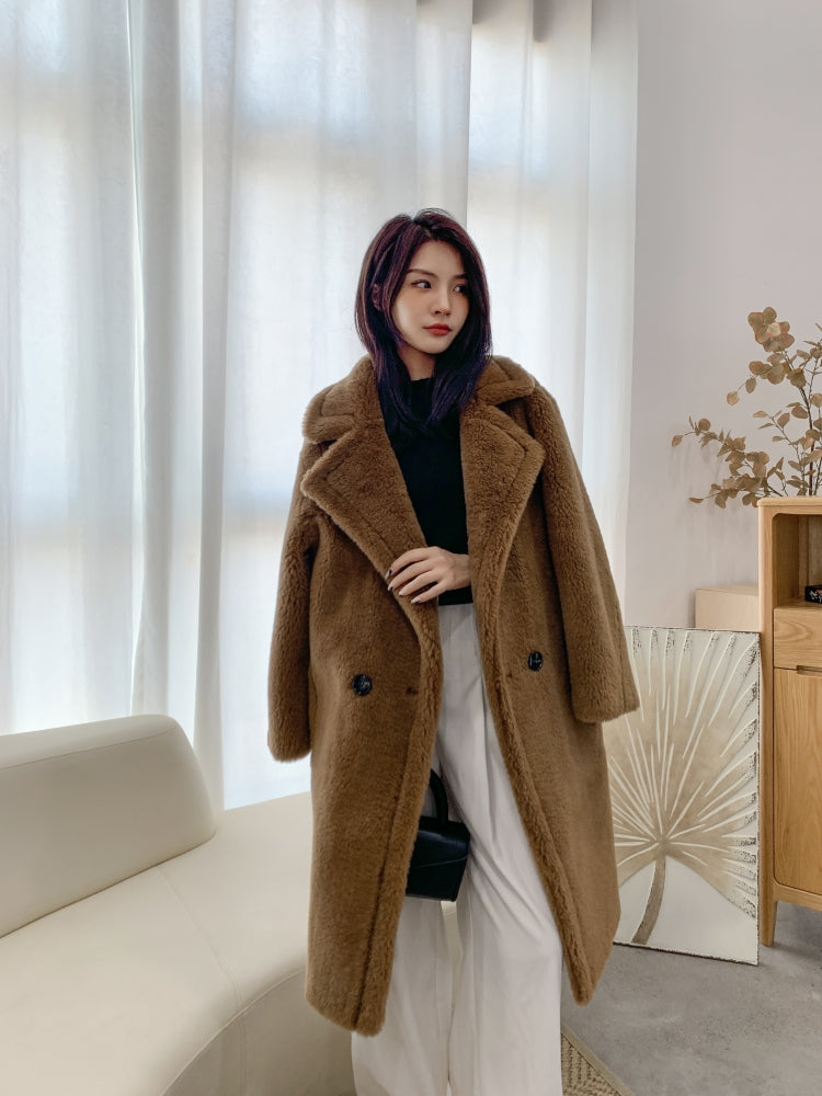 Cozy Teddy Wool Coat (12 Colors)