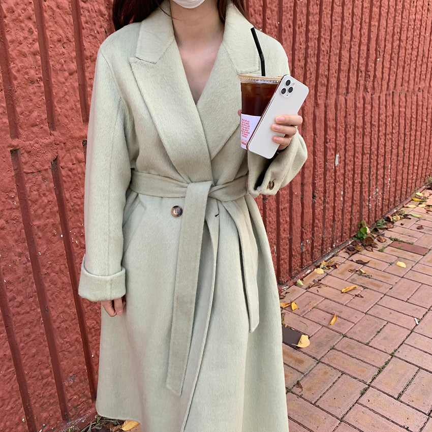 Cuffed Sleeve Coat (3 Colors)