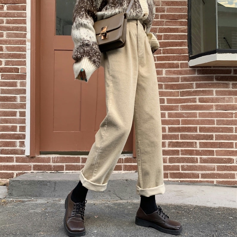 Henry Pant - Taupe Corduroy – s.k. manor hill