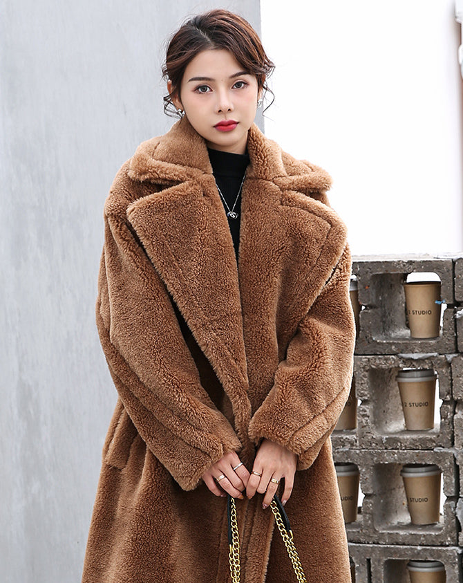 Cozy Teddy Wool Coat (12 Colors)