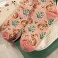 Bunny Floral Sock Set (2 Colors)