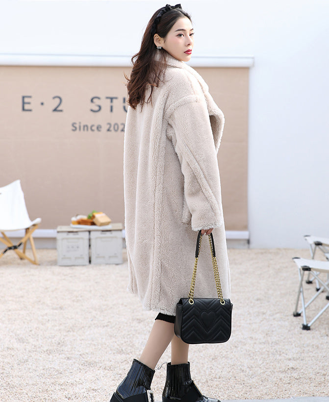 Cozy Teddy Wool Coat (12 Colors)