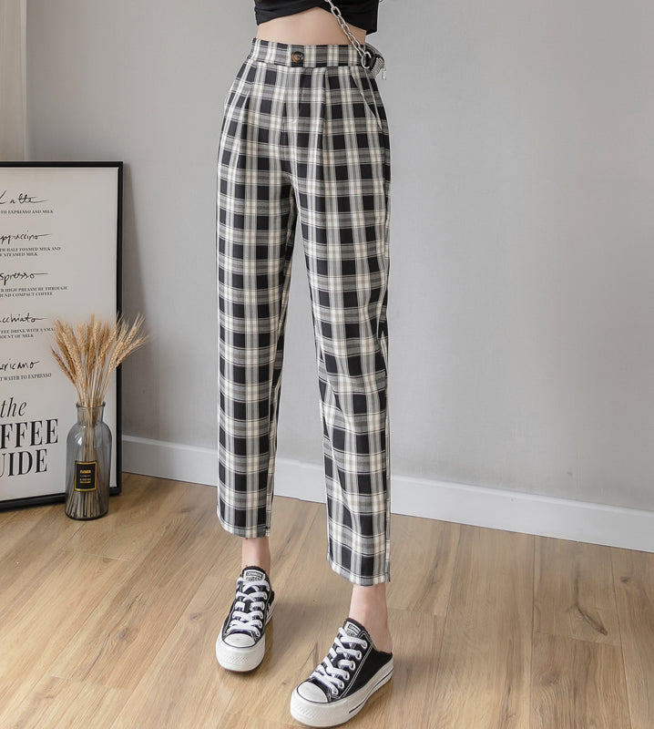 Black and White Checkered Pants | Fearless Race Wear