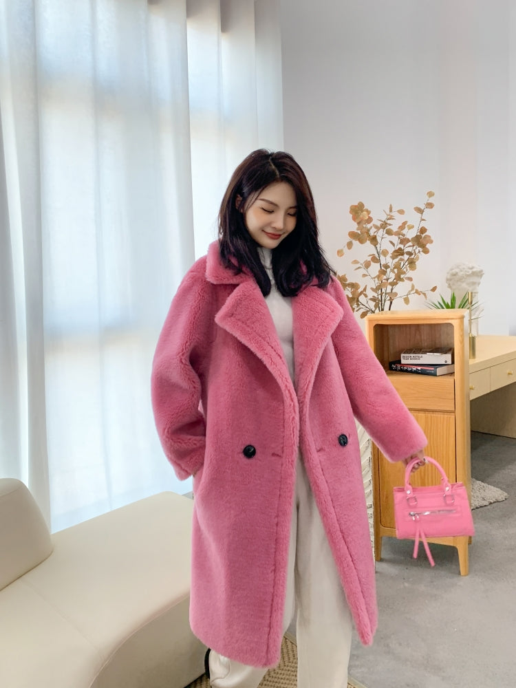 Cozy Teddy Wool Coat (12 Colors)