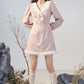 Coco Plaid Mini Dress (Pink/White)