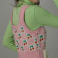 Cherry Checkerboard Vest (Pink)