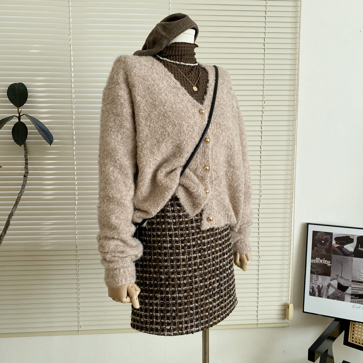 Boucle Knit Cardigan (6 Colors)