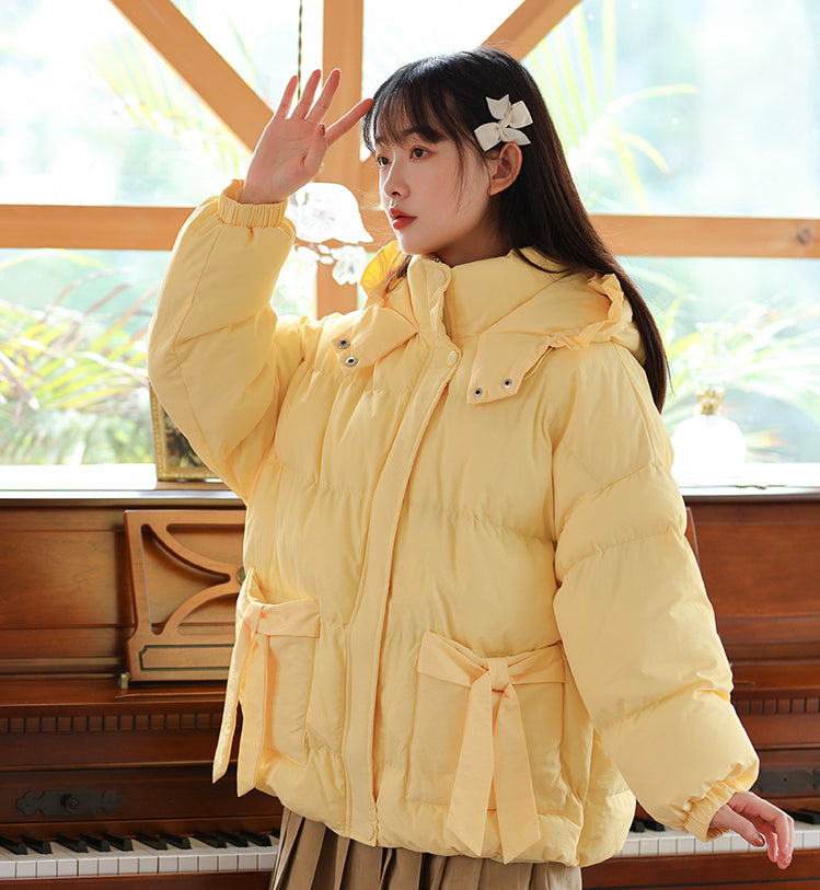 Marshmallow Sweetness Puffy Jacket (5 Colors)