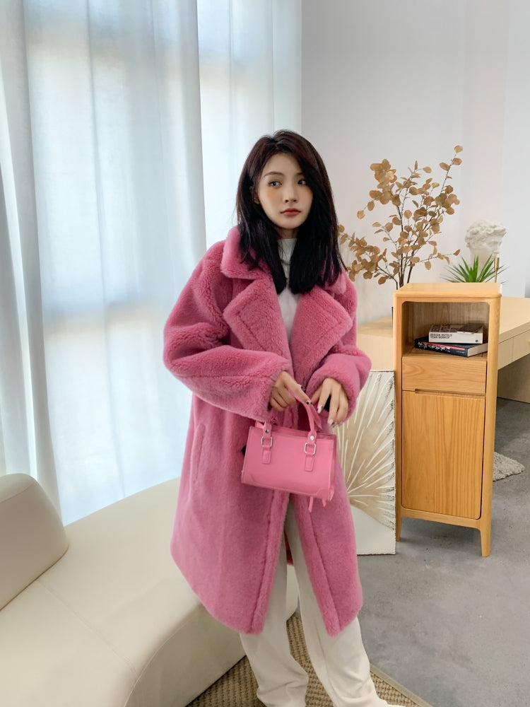 Cozy Teddy Wool Coat (12 Colors)