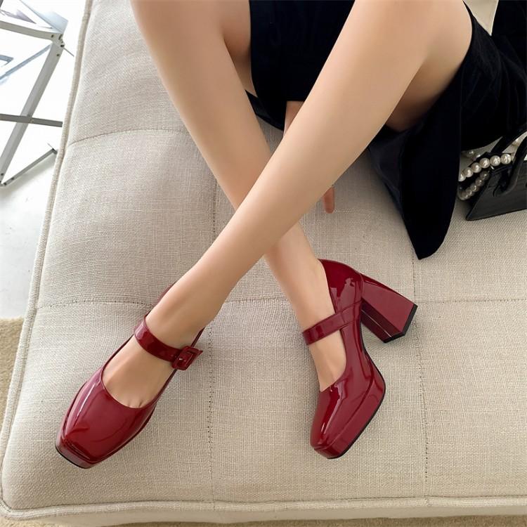 Classy Mary Jane Block Heels (3 Colors)