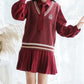 Prep School Vest & Dress Set (3 Colors)