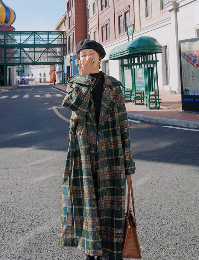 Forest Plaid Coat (2 Colors)