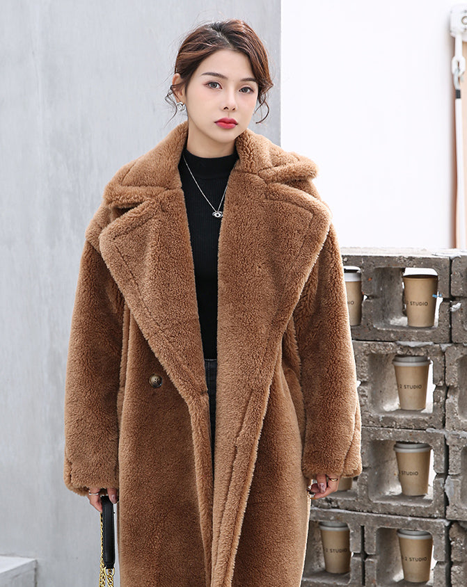 Cozy Teddy Wool Coat (12 Colors)