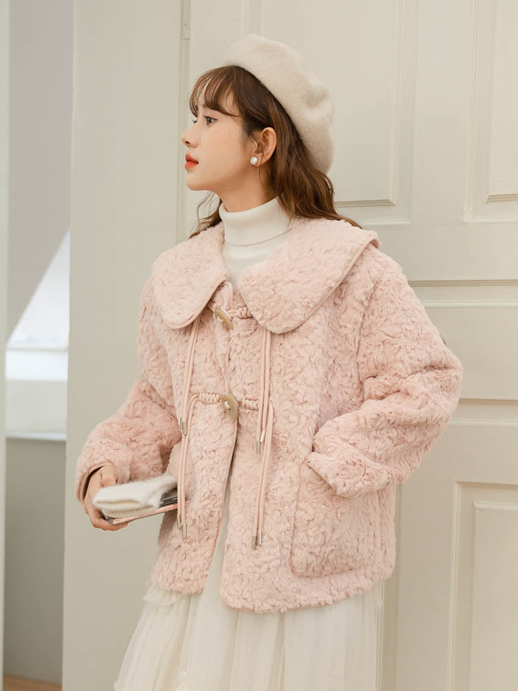 Little Lamb Teddy Coat (2 Colors)