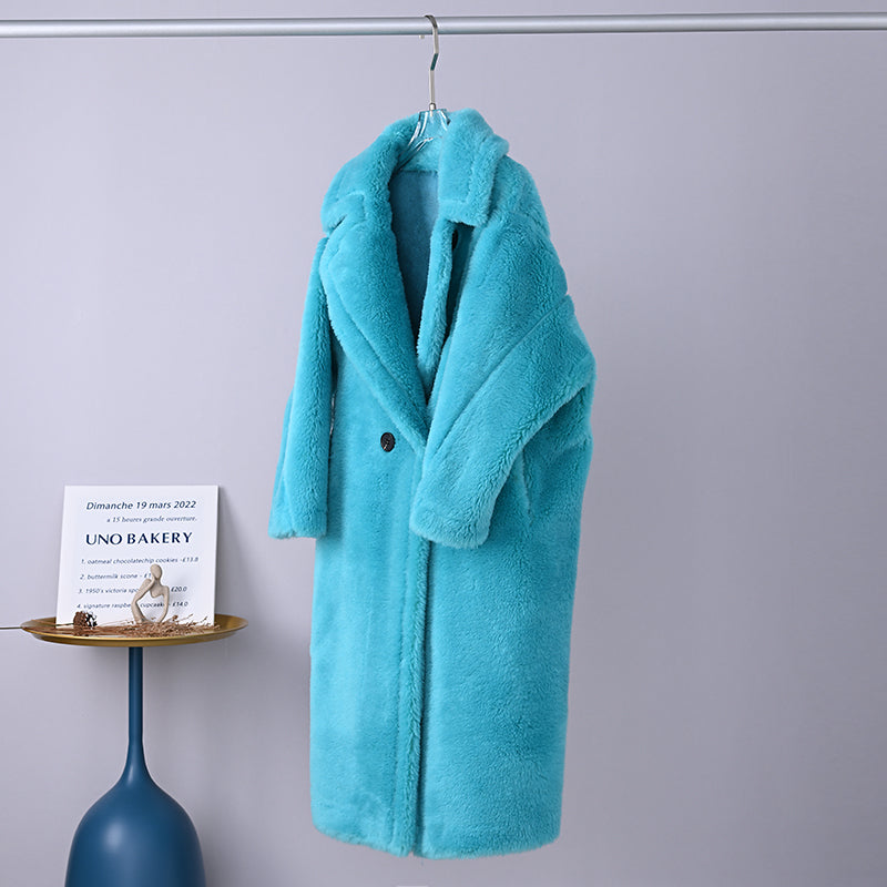 Cozy Teddy Wool Coat (12 Colors)