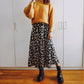 Daisy Midi Skirt (Black)