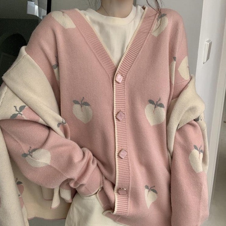 Peach Cardigan (2 Colors)