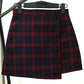 Asymmetrical Plaid Skirt (2 Colors)