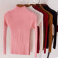 Ribbed Mock Neck Sweater (5 Colors)