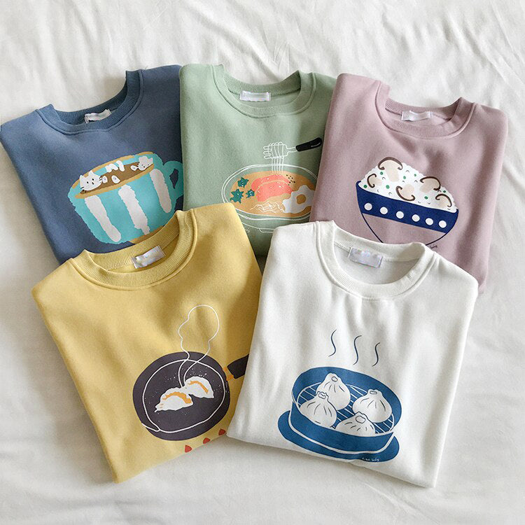 Yummy Food Sweater (5 Colors)